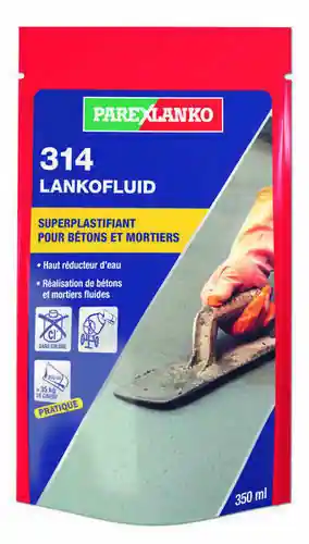 Haute qualité | Superplastifiant 314 LANKOFLUID - dose 350ml