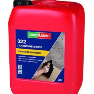 Adjuvant 322 LANKOFUGE MASSE - bidon de 20l - Expédition immédiate