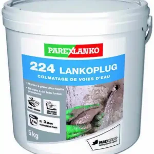 Achetez dès aujourd'hui | Mortier de colmatage 224 LANKO PLUG - seau de 5kg