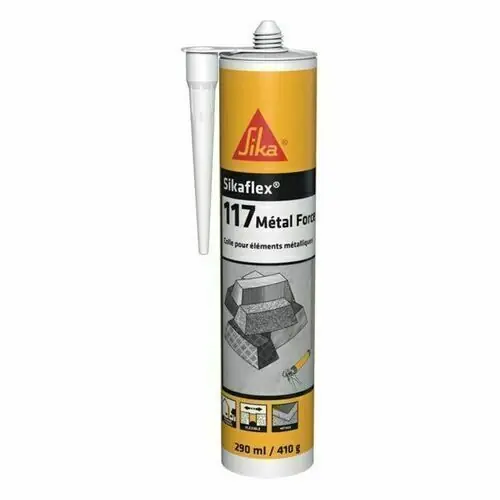 Expédition rapide - Colle SIKAFLEX 117 METAL FORCE - cartouche de 290ml