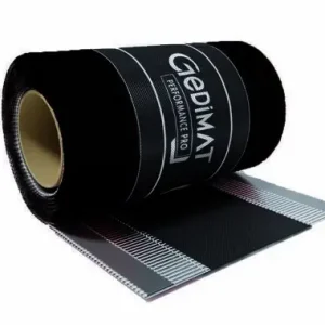 Closoir de faîtage 210 noir - rouleau de 5 x 0.210 m - GEDIMAT PERFORMANCE PRO - Prix cassé