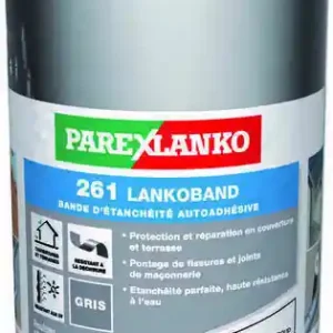 Bande d‘étanchéité 261LANKOBAND gris - rouleau de 10x0,15m | Livraison express