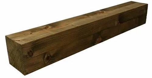 Derniers jours - Poteau contrecollé pin sylvestre - 140 x 140 mm L.4,20 m