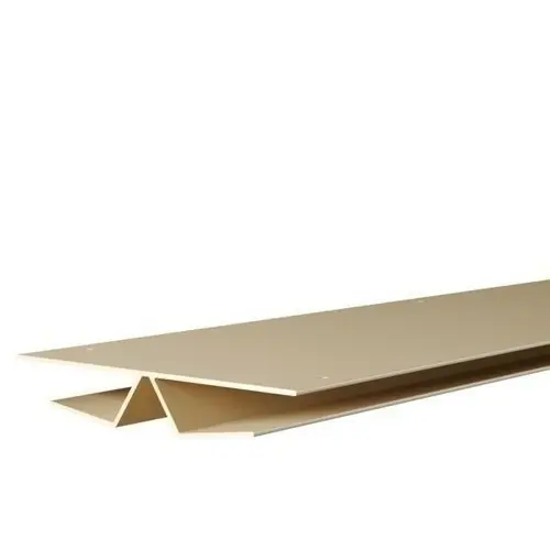 Profilé d‘angle intérieur/extérieur largeur lambris sous face 250 mm sable - 16 x 98 mm 4m - Cette semaine uniquement