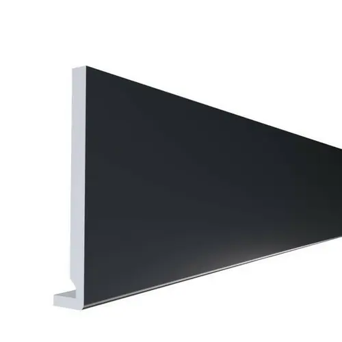 Bonne affaire - Planche de rive PVC à clouer cellulaire neuf gris anthracite - 16 x 200 mm 4m - botte de 2 lames