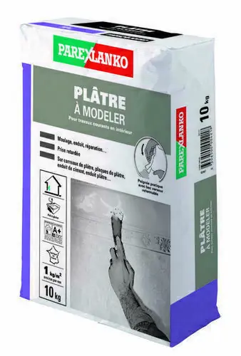 Commandez dès maintenant - Plâtre à modeler - sac de 10kg