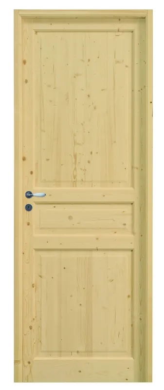 Recommandé | Porte seule CIRCEE en épicéa 1er choix non ferrée - 204x73cm