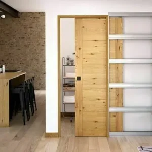 Préféré des clients | Châssis à galandage Signature équipé du système breveté Sogal Push et Slide amorti de série - pour porte 204x93cm