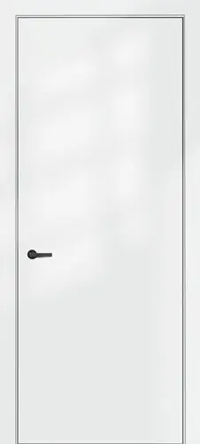 Bloc-porte isolant OIA laqué blanc hui.70 à 100 mm - 204 x 83 cm - droit poussant | Expédition rapide