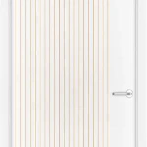 À ne pas manquer | Bloc-porte alvéolaire CAPRI gravé à peindre Hui.90 mm - 204 x 93 cm - droit poussant