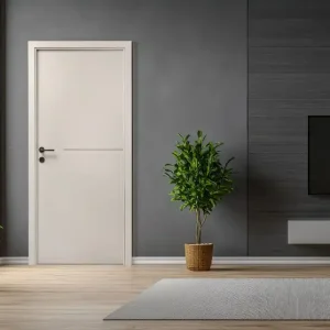 Best-seller | Bloc-porte tubulaire DECORATO pure cashemire Hui.72 à 98 mm - 204 x 73 cm - droit poussant