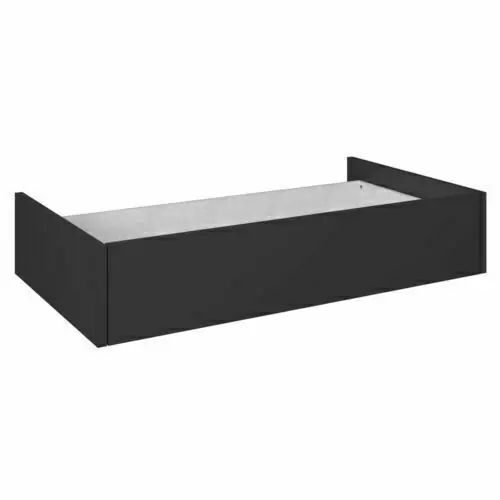 Rangement placard modulaire grand tiroir noir - L.94.3 x H.18.9cm | Déstockage