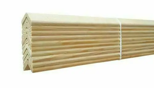Baguette d‘angle arrondie Samba - 35 x 35 mm L.2,40 m - Prix bas