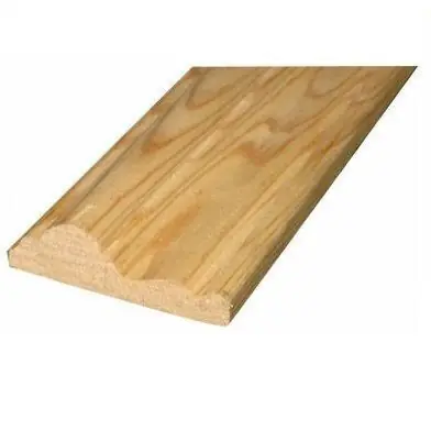 Coup de cœur des clients | Cimaise classique Pin des Landes sans nœud L.2 m - section 15 x 15 mm