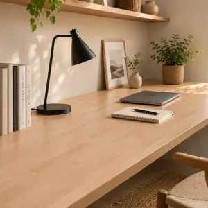 Tablette hêtre lamellé collé - 2000 x 400 x 20mm - Réduction spéciale
