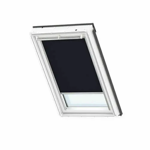 Envoi rapide - Store d‘occultation optimale bleu DKL MK04 1100S