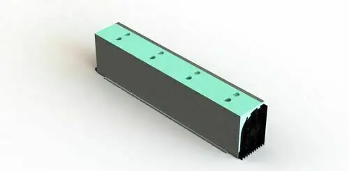 À ne pas manquer - Demi-coffre de volet roulant THERMIC ELITE 200 mm en fibre pré-enduit pour largeur tableau 1,50m avec sous face en PVC blanc