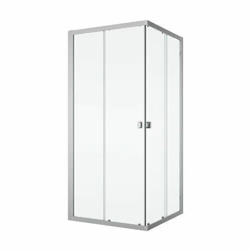 Porte de douche angle coulissant ARELIA - 800 x 1900 mm - Dernier arrivage