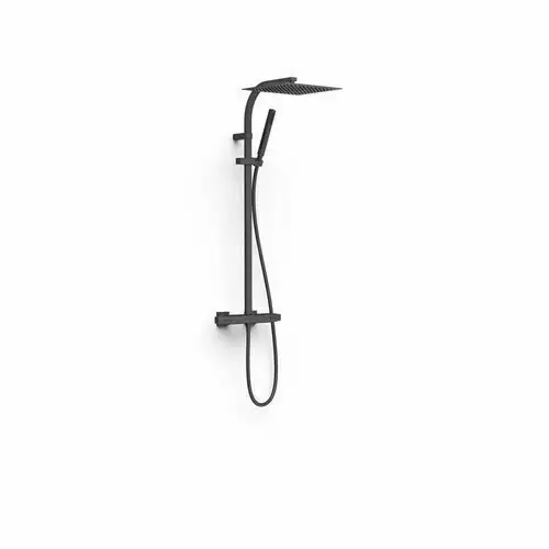 Ensemble colonne de douche OVER WALL noir mat - Super prix