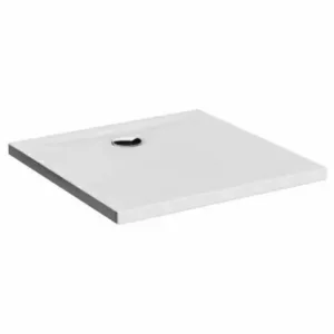 Direct fabricant - Receveur de douche LAGOON blanc antidérapant - 80 x 80 cm