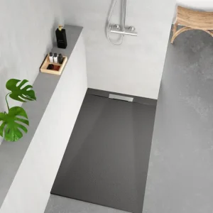 Affaire à saisir - Receveur de douche GANDINIA anthracite - 140 x 90 cm