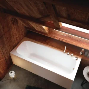 Coup de cœur - Baignoire POP 6J blanc 180L + pieds - 160 X 70 cm