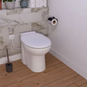 WC avec broyeur TURBOFLUSH - 47x54,5x37cm - Coup de cœur des clients
