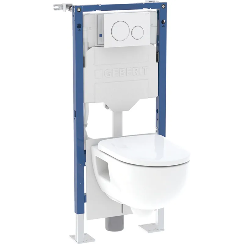 Pack WC bâti-support DUOFIX SIGMA TURBO FLUSH - cuvette RENOVA semi-carénée - Expédition express