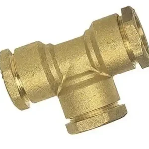 Té laiton brut pour tube polyéthylène Ø20mm | Produit tendance