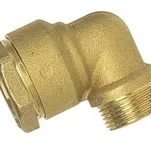 Coude laiton égal mâle 26x34 pour raccord tuyau Ø32mm | Tout juste ajouté
