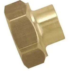 Manchon laiton brut fer/cuivre 270GCU femelle à visser Ø12x17mm à souder Ø12mm - Retour facile