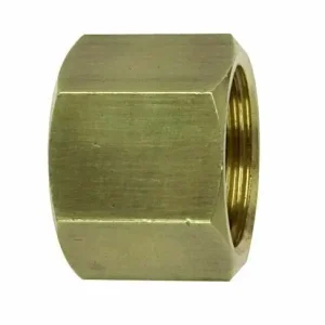 Mamelon laiton 270AB égal femelle femelle avec butée Ø15x21mm - En stock