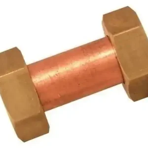 Profitez-en maintenant | Raccord droit cuivre femelle femelle à écrous laiton brut à visser Ø20x27mm
