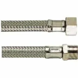 Flexible d‘alimentation sanitaire inox femelle/mâle 12X17 - D8mm - 80cm | Promo exceptionnelle