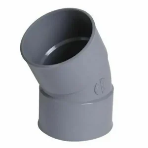 Coude simple PVC 30° femelle/femelle - D125 - Direct fabricant