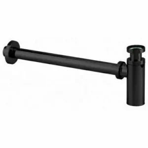 Siphon lavabo laiton noir - sortie D.32mm | Direct usine