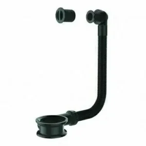Achetez en ligne - Trop-plein lavabo noir - D.24/30mm
