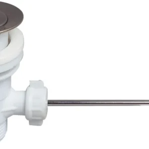 Bonde lavabo sans tirette - avec trop-plein | Direct fabricant