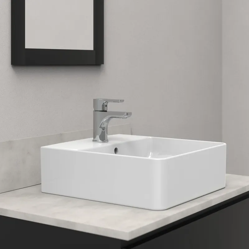 Dernières unités - Mitigeur lavabo GOOD LIFE chromé - hauteur sous bec 8 cm