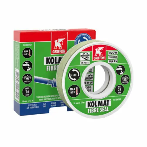 Bande d‘étanchéité KOLMAT FIBRE SEAL 12 mm x 15 m - Prix bas