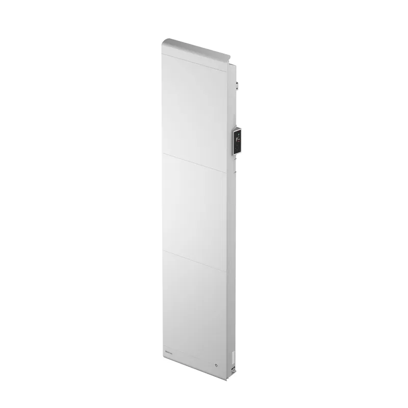 Radiateur design double corps de chauffe Vertical RADIASOFT 2 1500W - Blanc | Top des ventes