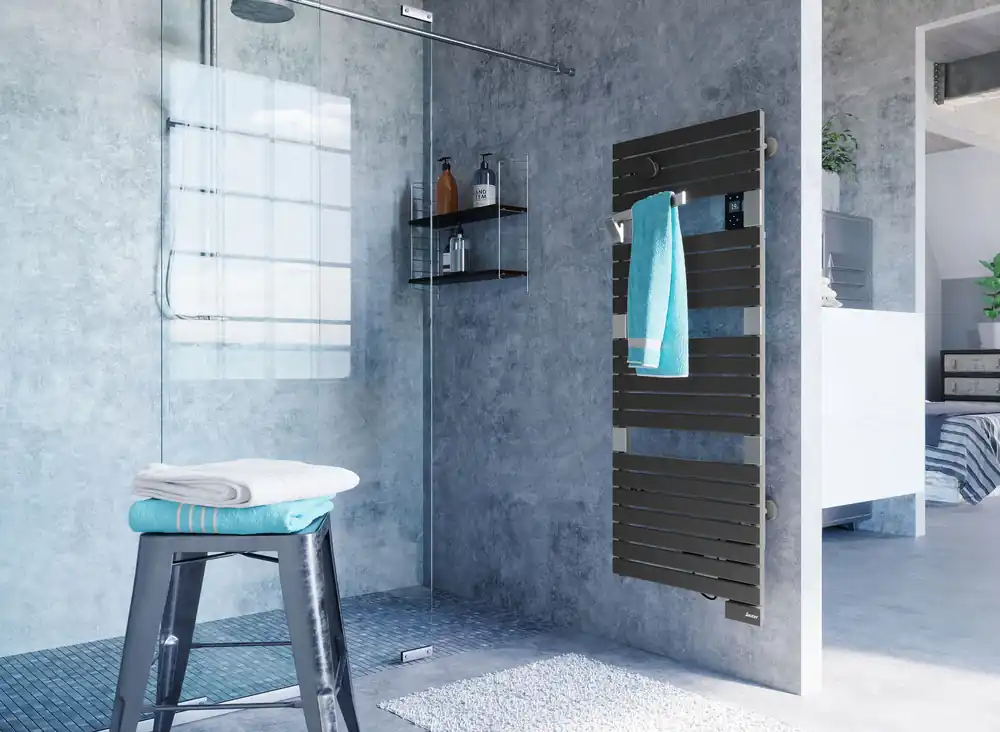 Sèche-serviettes ASAMA CONNECTE II 750W - anthracite - Super prix