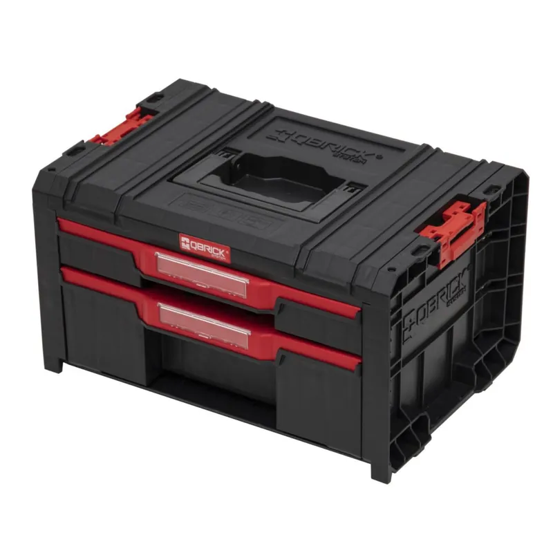 Disponible à la commande - Qbrick System PRO Coffret à outils 2 tiroirs 2.0 basic (SKRQPROD2B2CZAPG003)