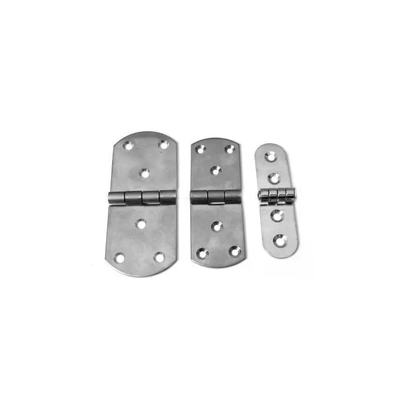Charnière bout arrondie inox A2 | Offre flash