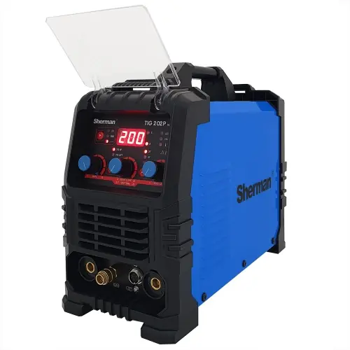 Achetez dès maintenant - Sherman TIG 202P Poste à souder TIG/MMA 200A – Pulsé, Amorçage HF, VRD, IGBT, 230V