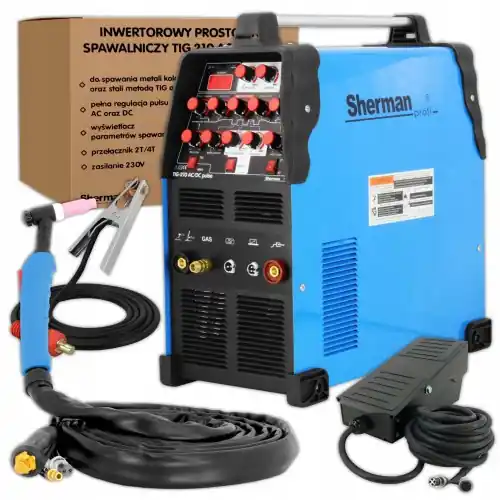 Sherman TIG 210 AC/DC pulse - set de soudure n°7 | Bon prix