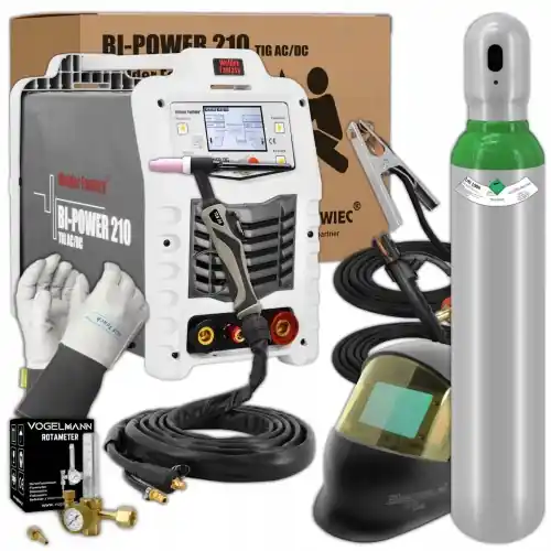 Prix doux | Welder Fantasy Bi-POWER 210 AC/DC TIG - kit de soudage n°3