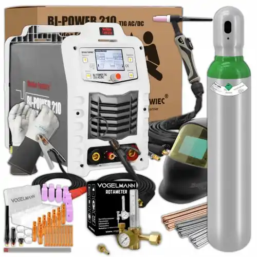 Satisfait ou remboursé | Welder Fantasy Bi-POWER 210 AC/DC TIG - kit de soudage n°4