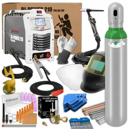Liquidation - Welder Fantasy Bi-POWER 210 AC/DC TIG - kit de soudage n°5