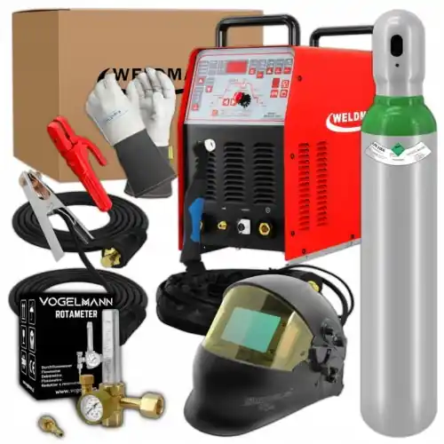 Plébiscité par les clients - Weldman BRAVO TIG 250 AC/DC HF PULS - kit de soudage n°3